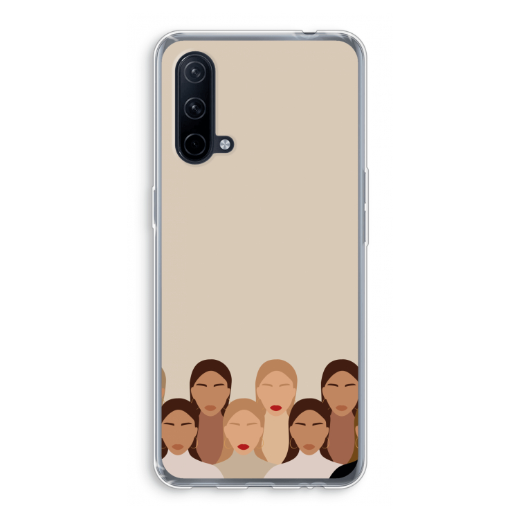 Girls girls girls: OnePlus Nord CE 5G Transparant Hoesje