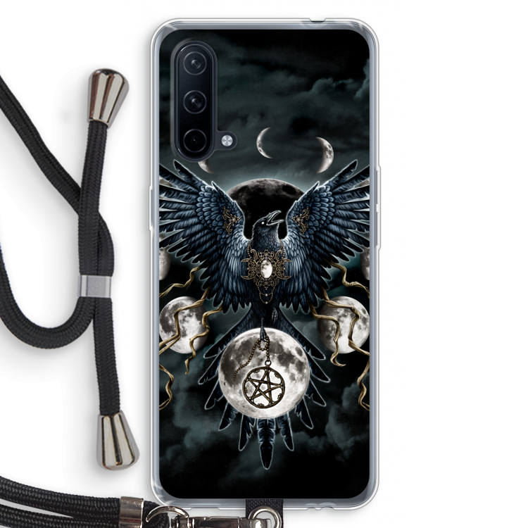 Sinister Wings: OnePlus Nord CE 5G Transparant Hoesje met koord