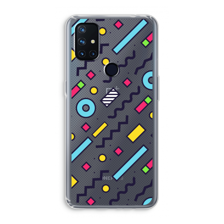8-bit N°8: OnePlus Nord N10 5G Transparant Hoesje