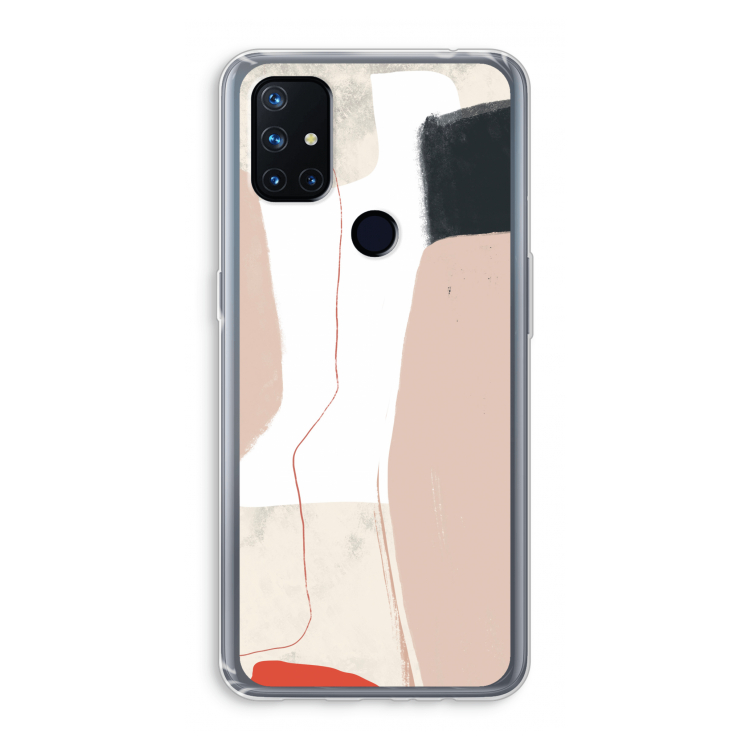Lava: OnePlus Nord N10 5G Transparant Hoesje