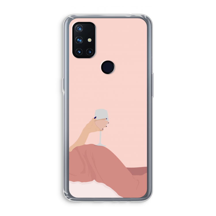 Wine: OnePlus Nord N10 5G Transparant Hoesje