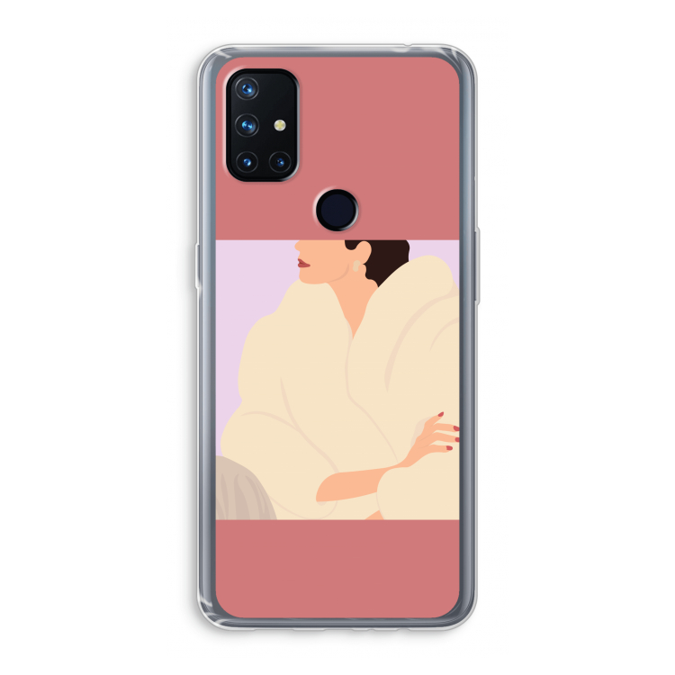 Cosy: OnePlus Nord N10 5G Transparant Hoesje