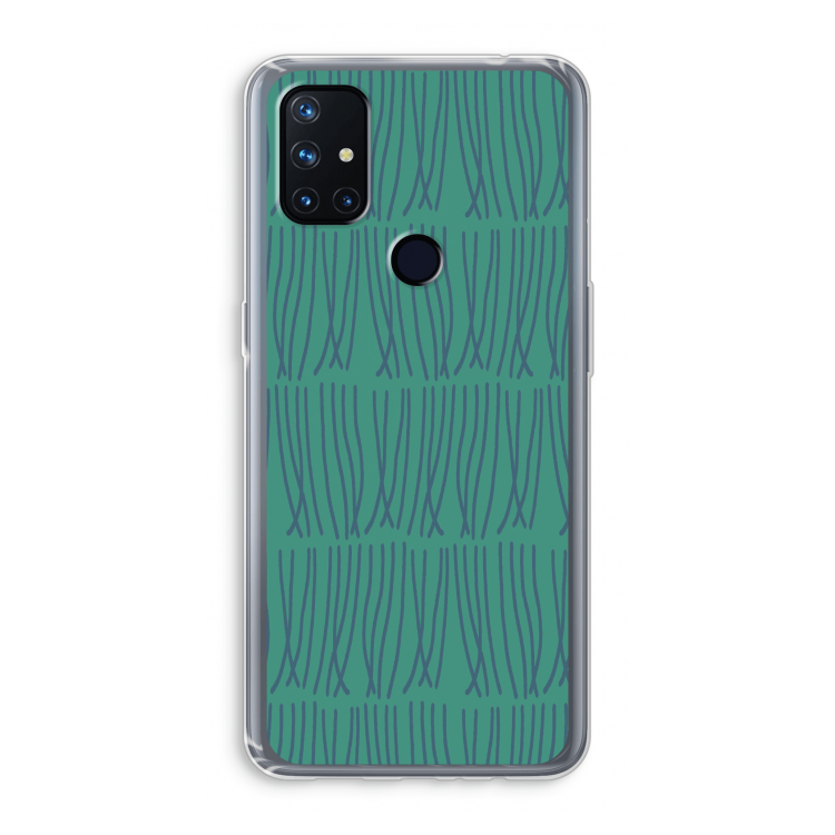 Swirls: OnePlus Nord N10 5G Transparant Hoesje
