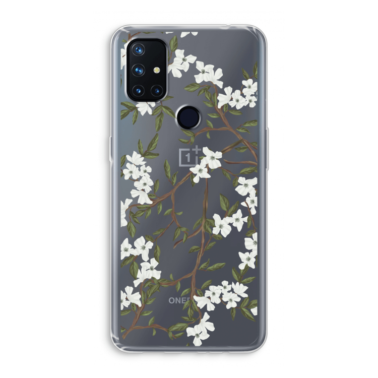 Blossoming spring: OnePlus Nord N10 5G Transparant Hoesje