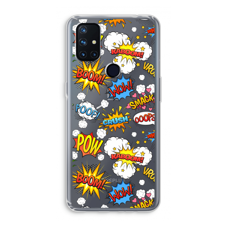 Pow Smack: OnePlus Nord N10 5G Transparant Hoesje