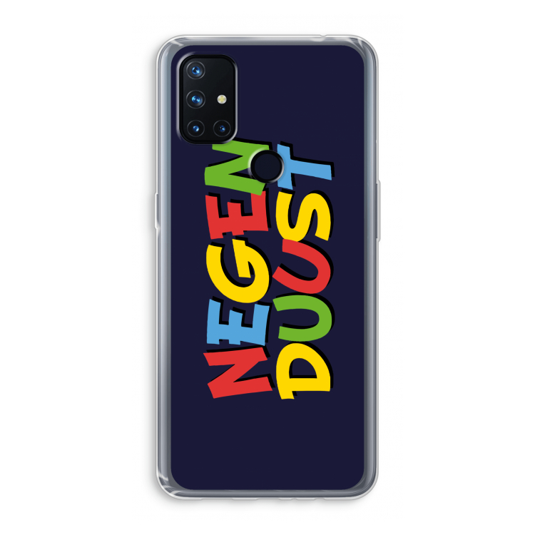90's One: OnePlus Nord N10 5G Transparant Hoesje