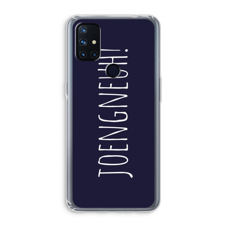 Joengneuh!: OnePlus Nord N10 5G Transparant Hoesje