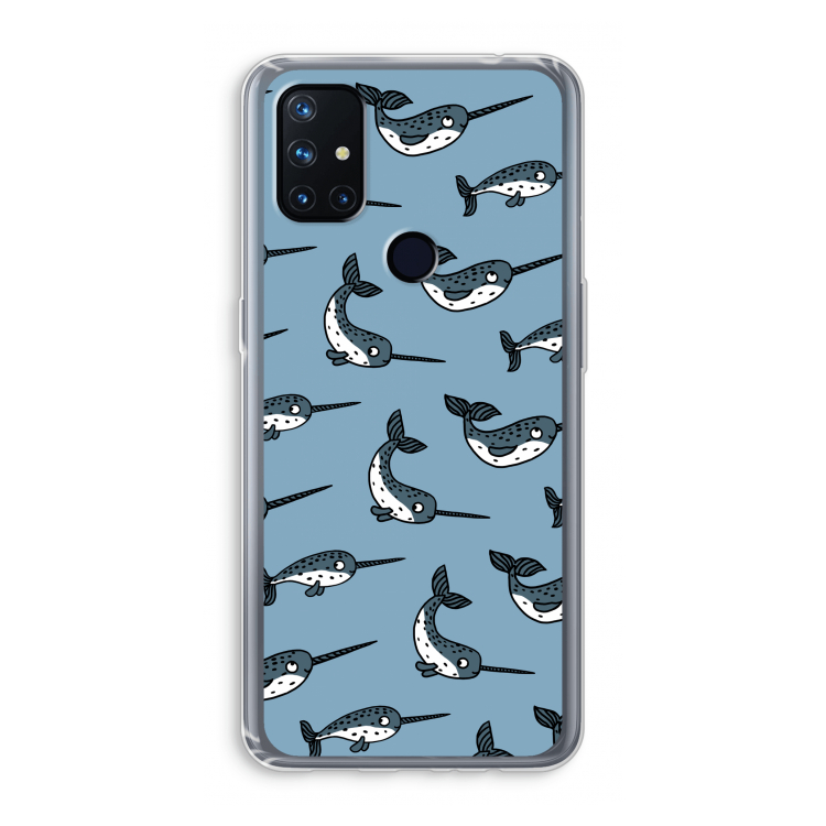 Narwhal: OnePlus Nord N10 5G Transparant Hoesje