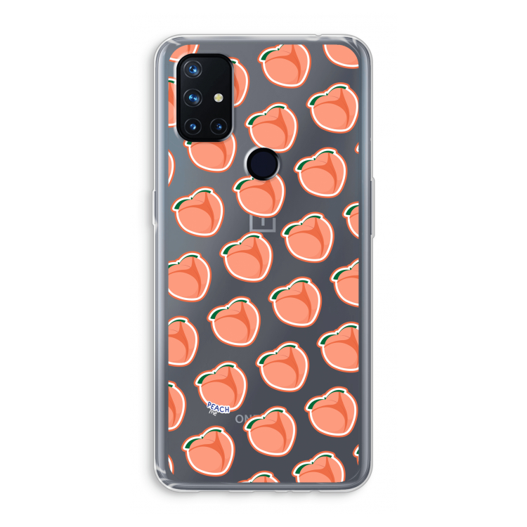 Just peachy: OnePlus Nord N10 5G Transparant Hoesje