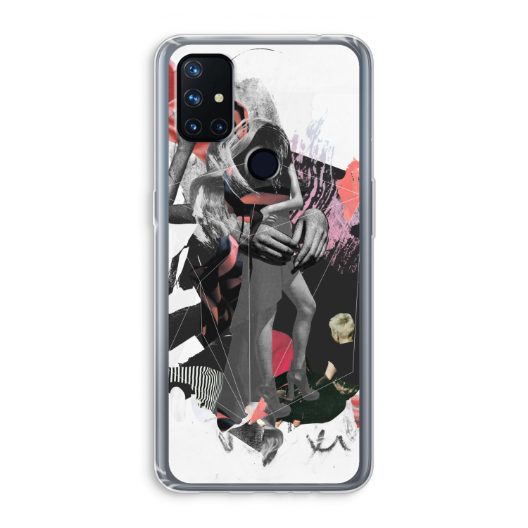 Dissimulation du réel: OnePlus Nord N10 5G Transparant Hoesje