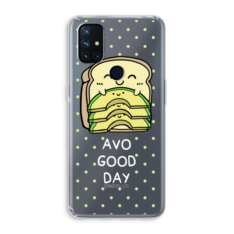 Avo Good Day: OnePlus Nord N10 5G Transparant Hoesje