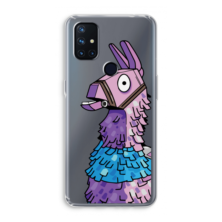 Lama: OnePlus Nord N10 5G Transparant Hoesje