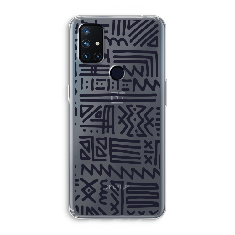 Marrakech print: OnePlus Nord N10 5G Transparant Hoesje