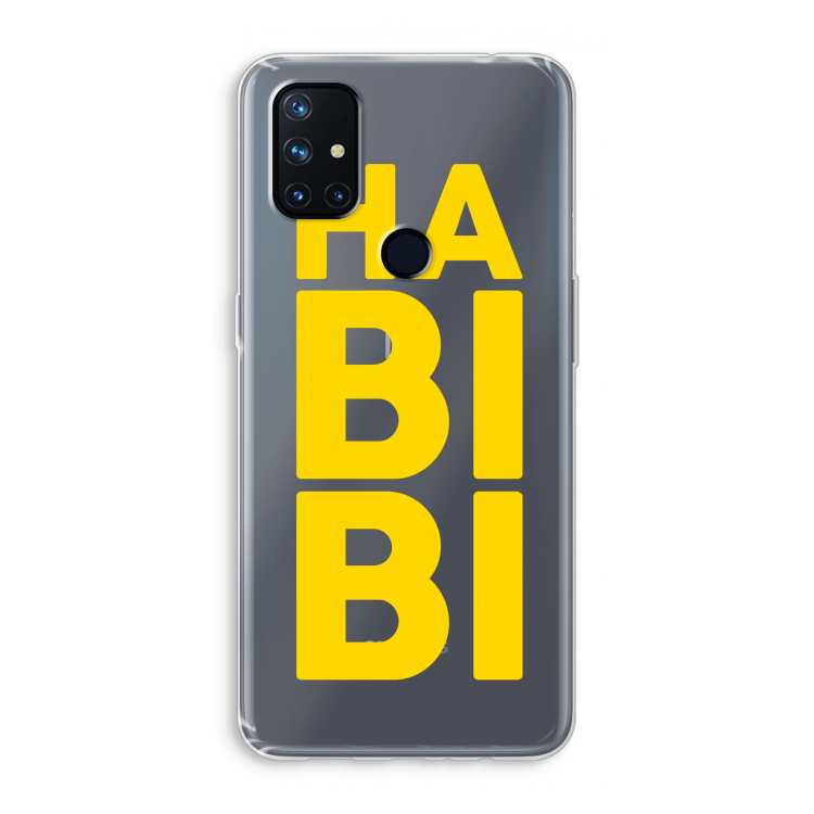 Habibi Majorelle : OnePlus Nord N10 5G Transparant Hoesje