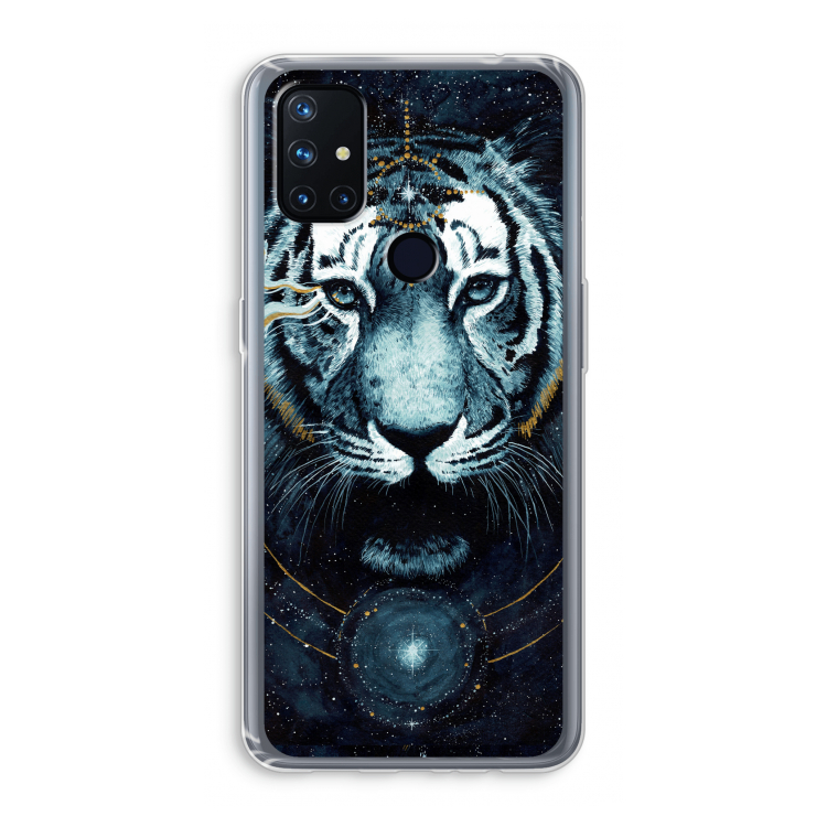 Darkness Tiger: OnePlus Nord N10 5G Transparant Hoesje