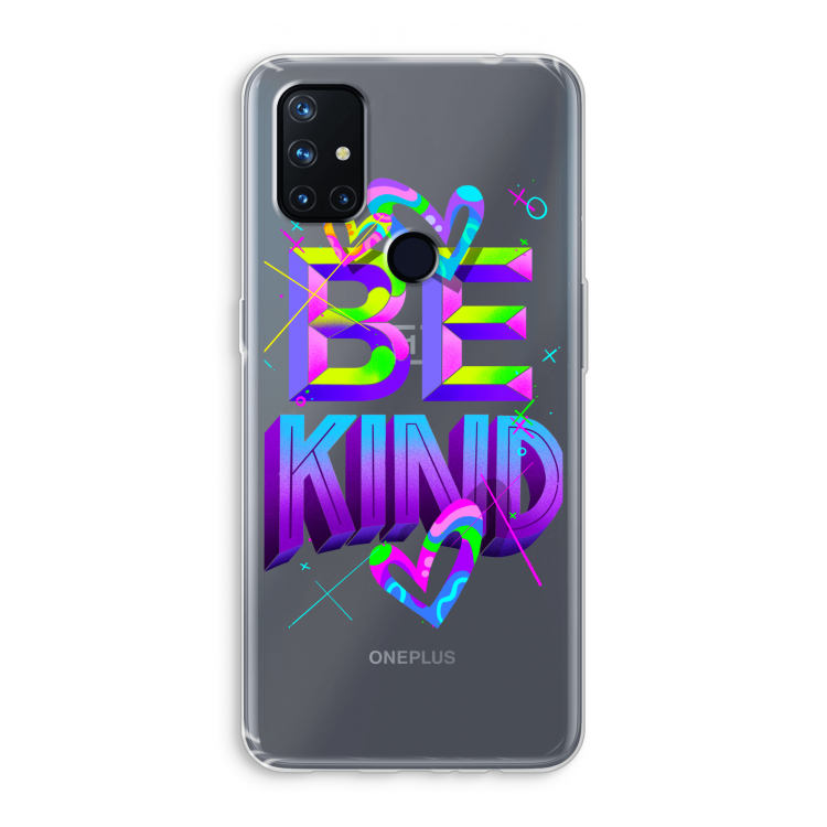 Be Kind: OnePlus Nord N10 5G Transparant Hoesje