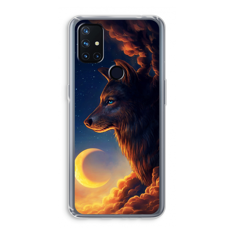 Night Guardian: OnePlus Nord N10 5G Transparant Hoesje