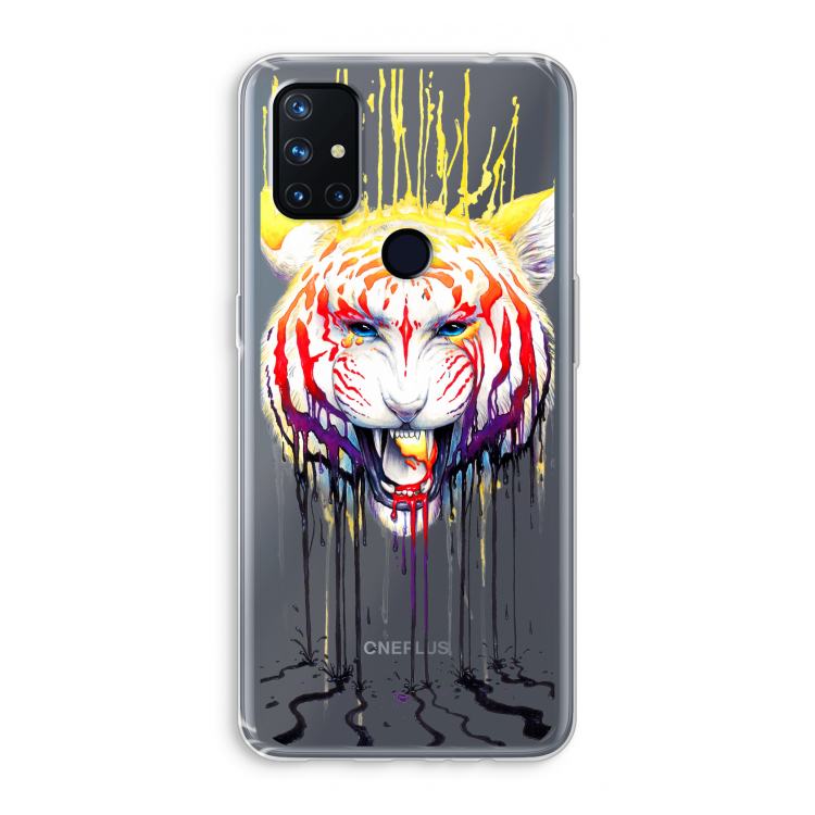 Fading: OnePlus Nord N10 5G Transparant Hoesje