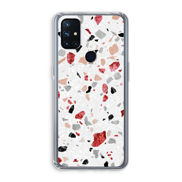 Terrazzo N°12: OnePlus Nord N10 5G Transparant Hoesje