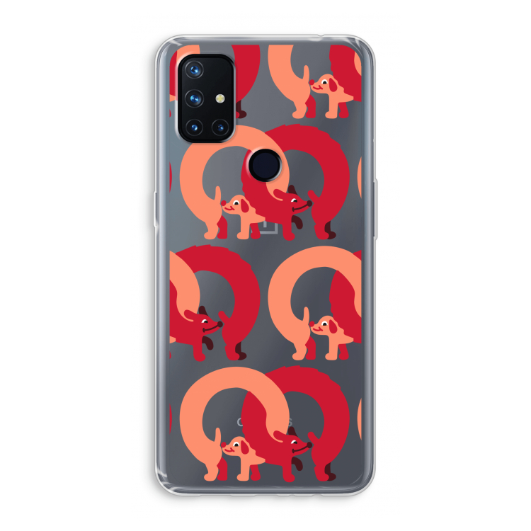Dogs: OnePlus Nord N10 5G Transparant Hoesje