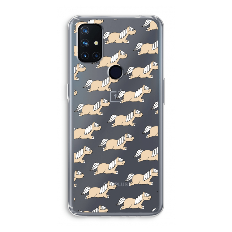 Ponys: OnePlus Nord N10 5G Transparant Hoesje