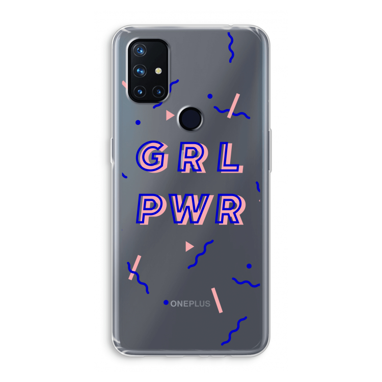 GRL PWR: OnePlus Nord N10 5G Transparant Hoesje