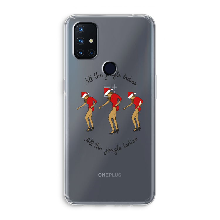 Jingle Ladies: OnePlus Nord N10 5G Transparant Hoesje