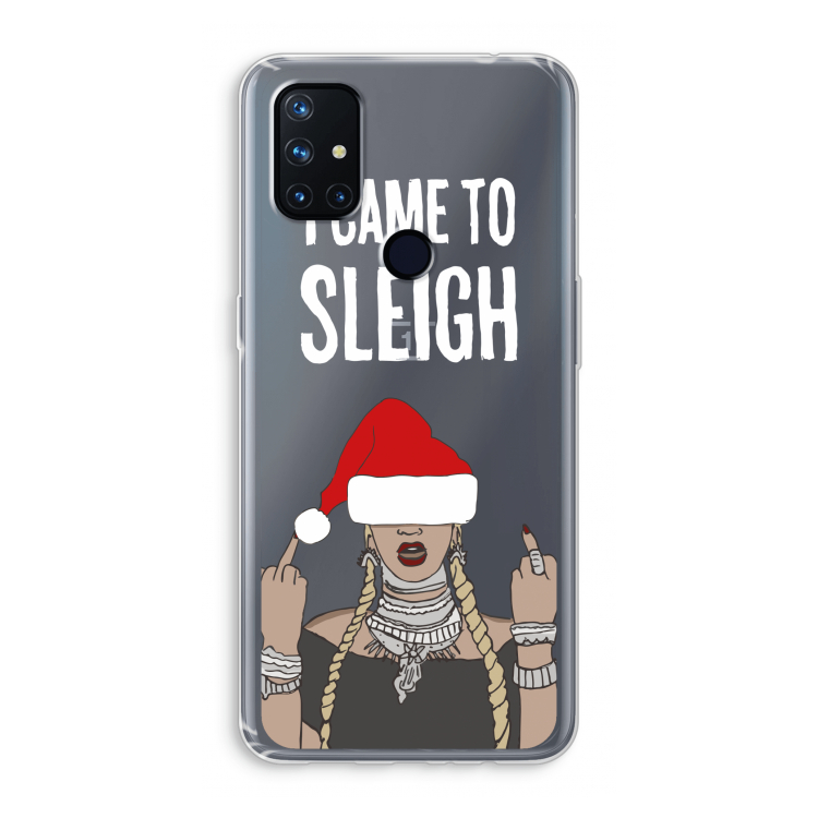 Came To Sleigh: OnePlus Nord N10 5G Transparant Hoesje