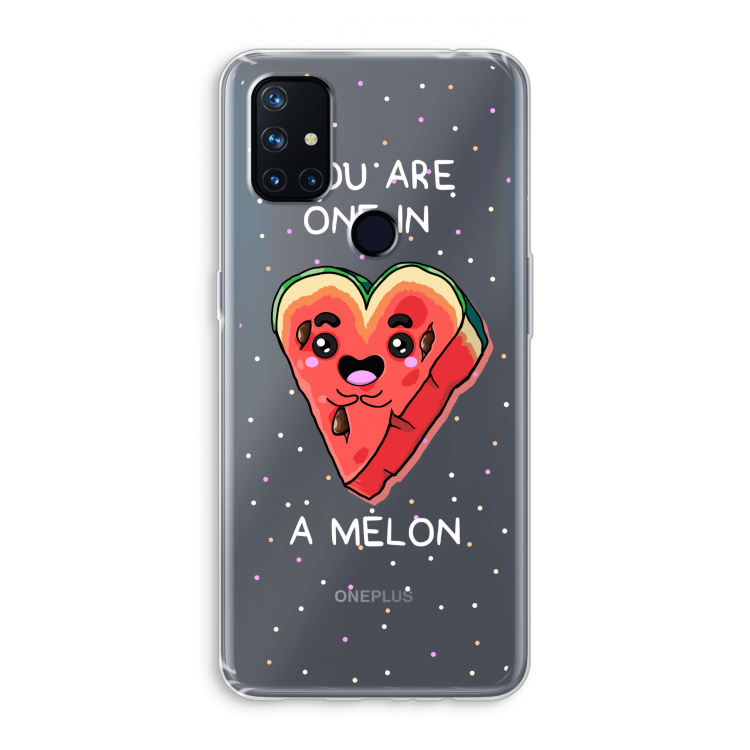One In A Melon: OnePlus Nord N10 5G Transparant Hoesje