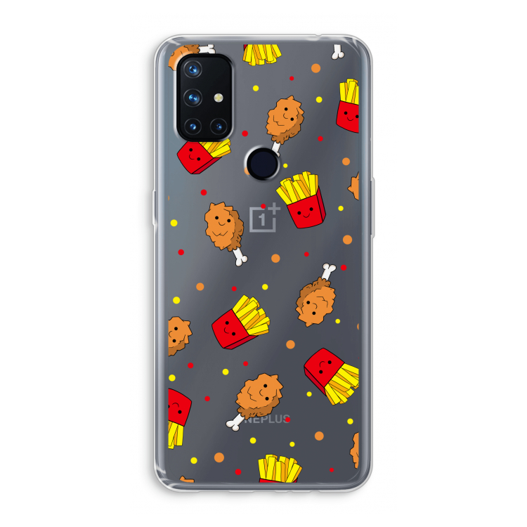 Chicken 'n Fries: OnePlus Nord N10 5G Transparant Hoesje