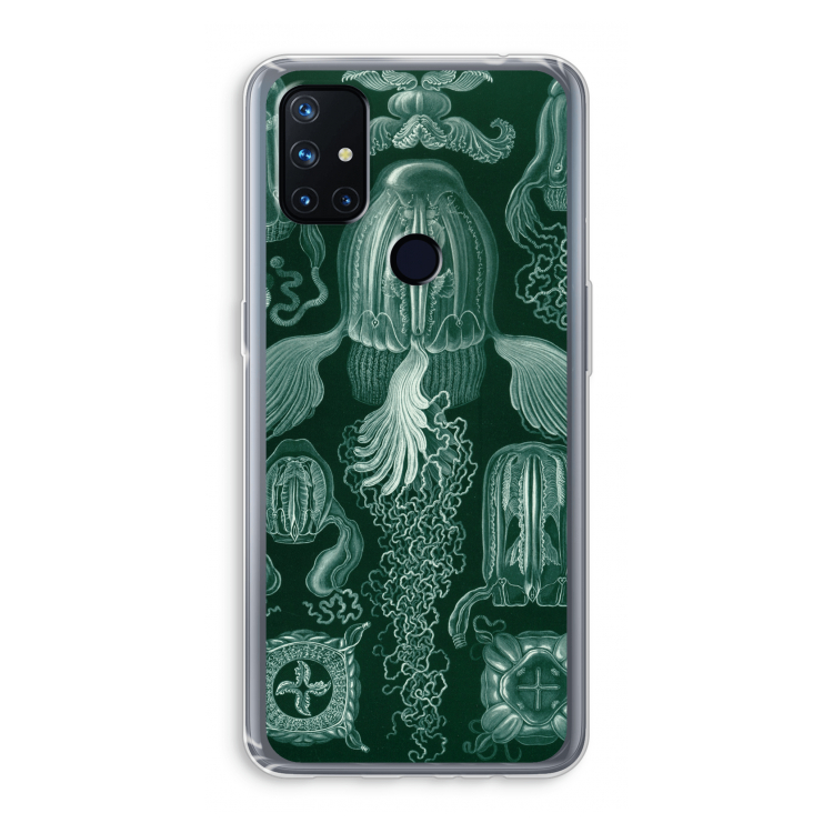 Haeckel Cubomedusae: OnePlus Nord N10 5G Transparant Hoesje
