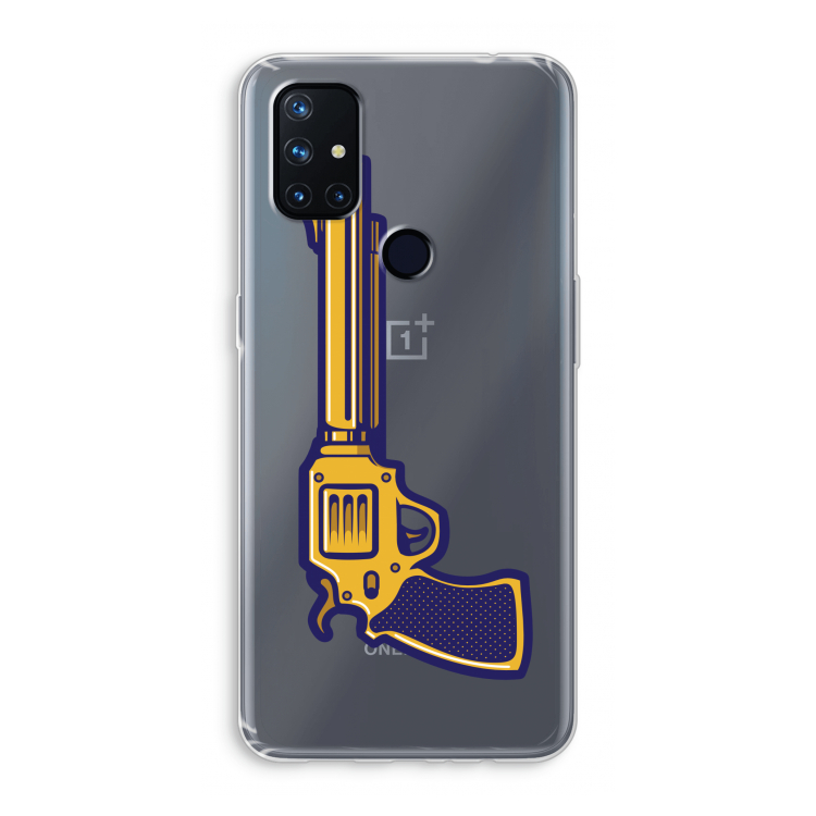 Pew Pew Pew: OnePlus Nord N10 5G Transparant Hoesje