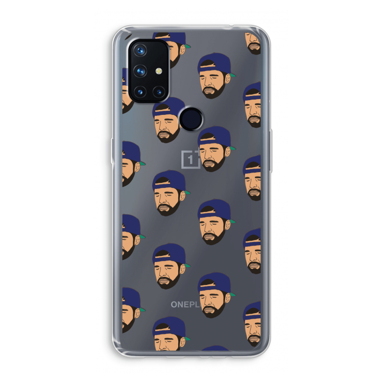 Drake Away: OnePlus Nord N10 5G Transparant Hoesje