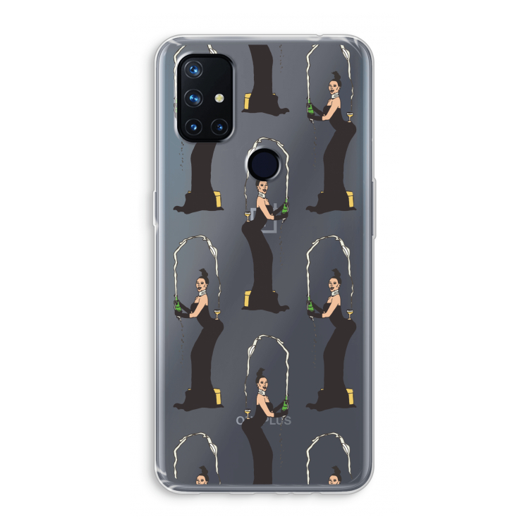 Pop Some Kim: OnePlus Nord N10 5G Transparant Hoesje