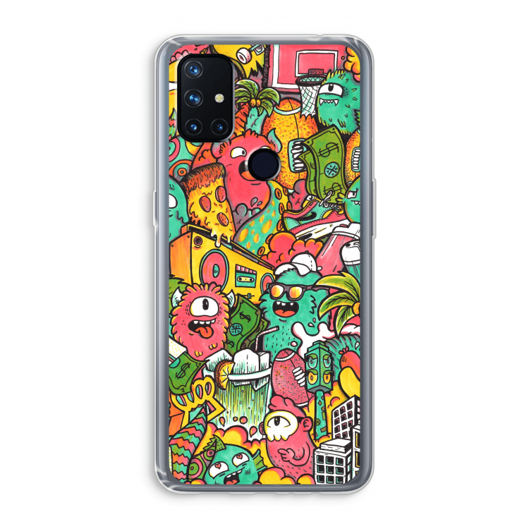 Vexx City: OnePlus Nord N10 5G Transparant Hoesje