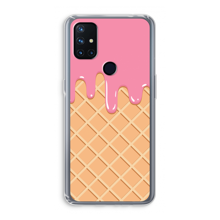 Ice cream: OnePlus Nord N10 5G Transparant Hoesje