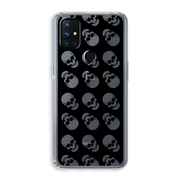 Musketon Skulls: OnePlus Nord N10 5G Transparant Hoesje