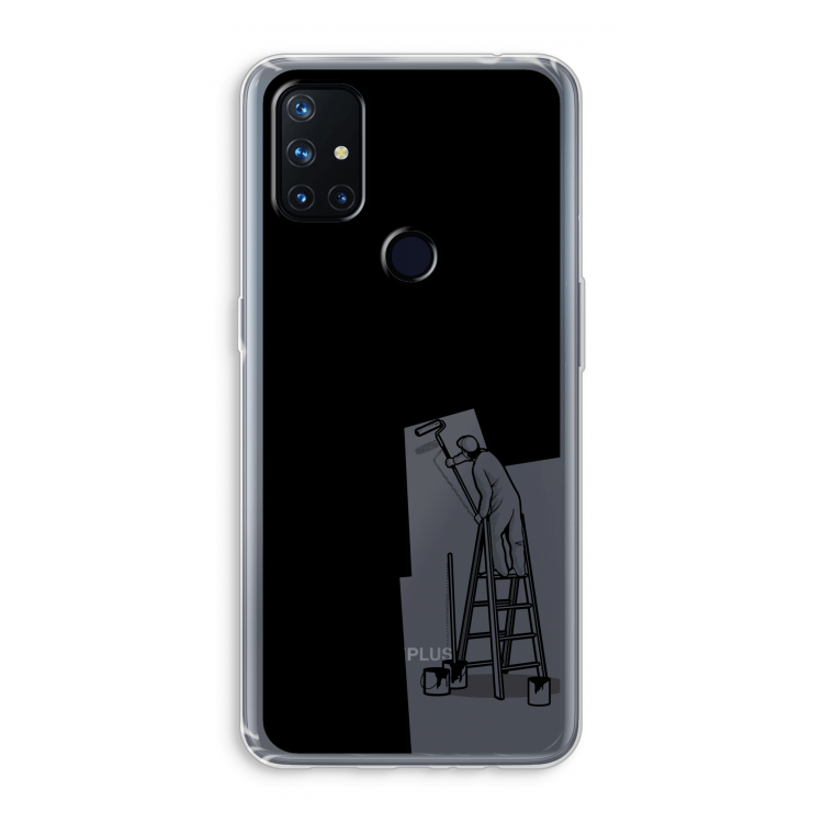 Musketon Painter: OnePlus Nord N10 5G Transparant Hoesje