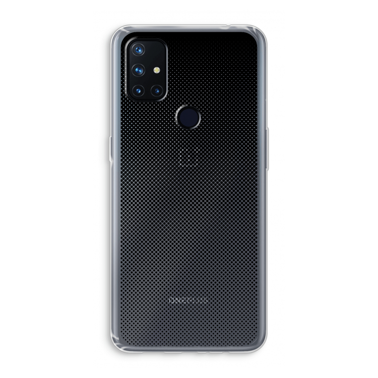 Musketon Halftone: OnePlus Nord N10 5G Transparant Hoesje