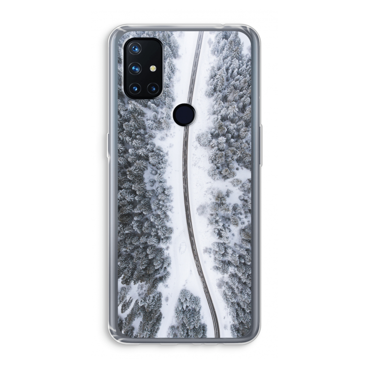 Snøfall: OnePlus Nord N10 5G Transparant Hoesje