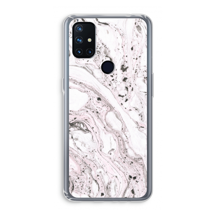 Mengelmoes: OnePlus Nord N10 5G Transparant Hoesje