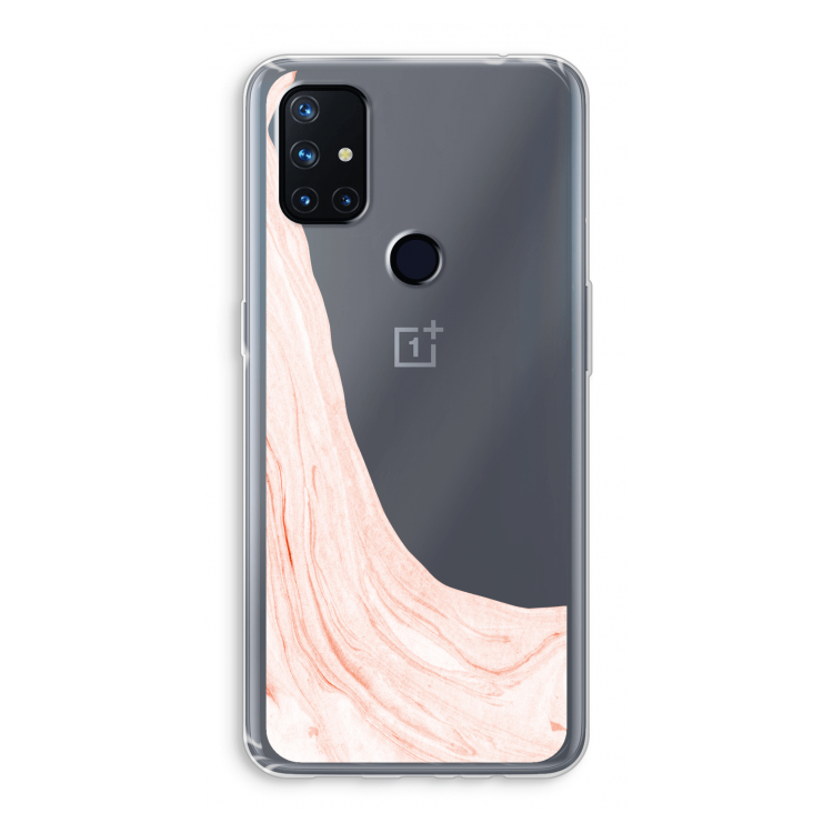 Peach bath: OnePlus Nord N10 5G Transparant Hoesje