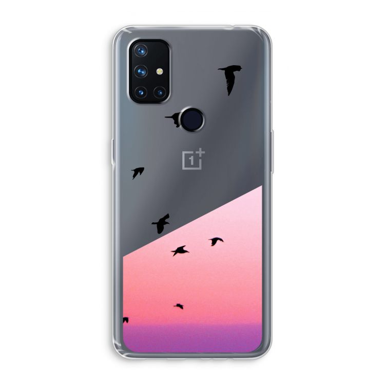 Fly away: OnePlus Nord N10 5G Transparant Hoesje