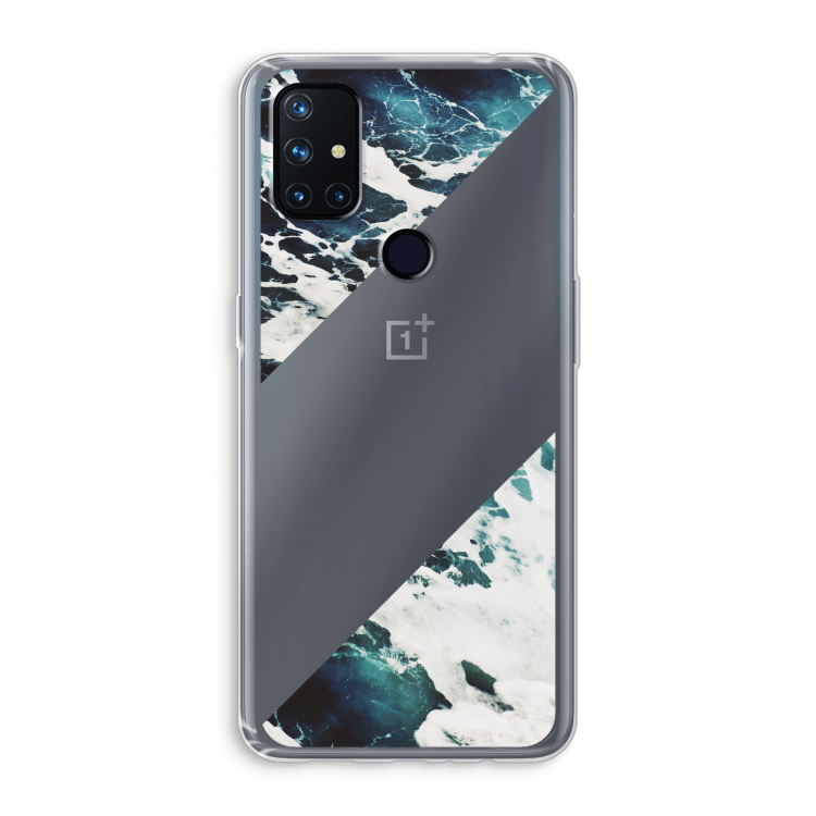 Golven: OnePlus Nord N10 5G Transparant Hoesje