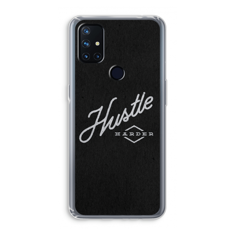 Hustle: OnePlus Nord N10 5G Transparant Hoesje