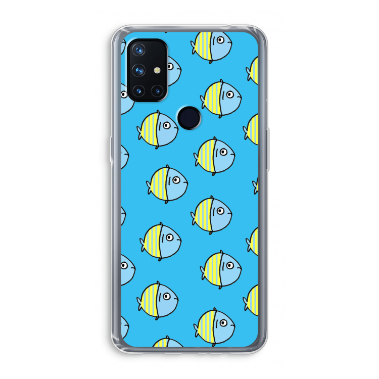 Visjes: OnePlus Nord N10 5G Transparant Hoesje