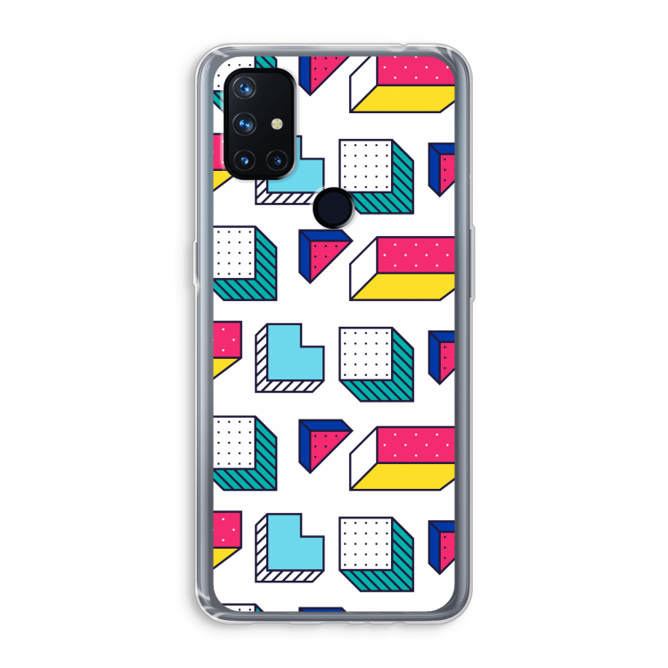 8-bit N°7: OnePlus Nord N10 5G Transparant Hoesje