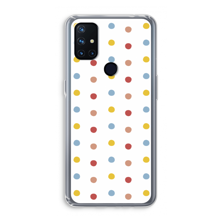 Bollen: OnePlus Nord N10 5G Transparant Hoesje