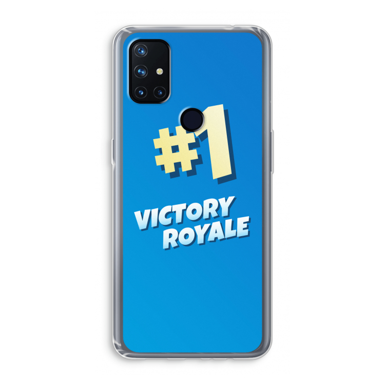 Victory Royale: OnePlus Nord N10 5G Transparant Hoesje