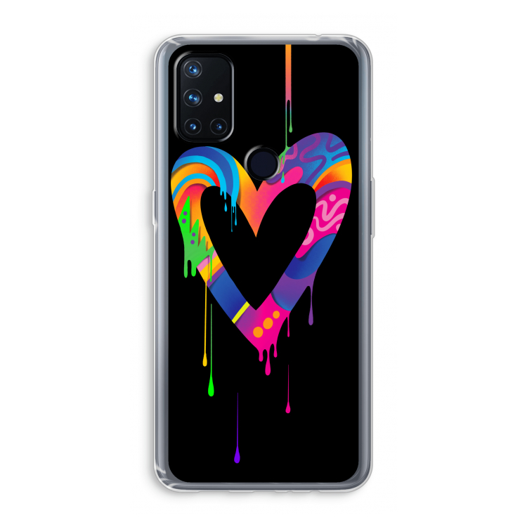 Melts My Heart: OnePlus Nord N10 5G Transparant Hoesje